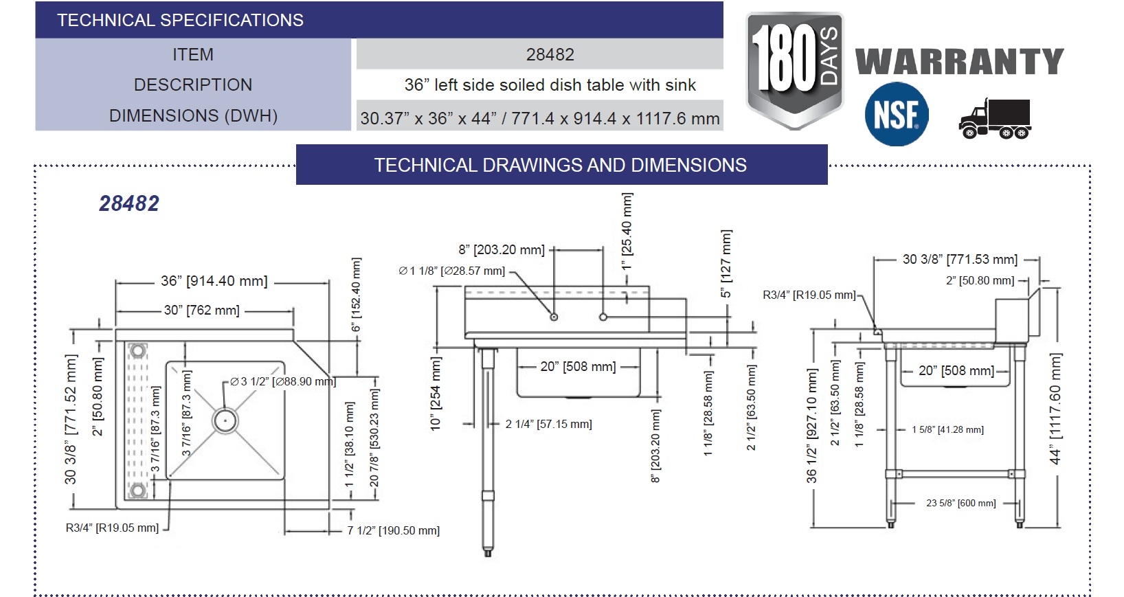 Omcan 28482