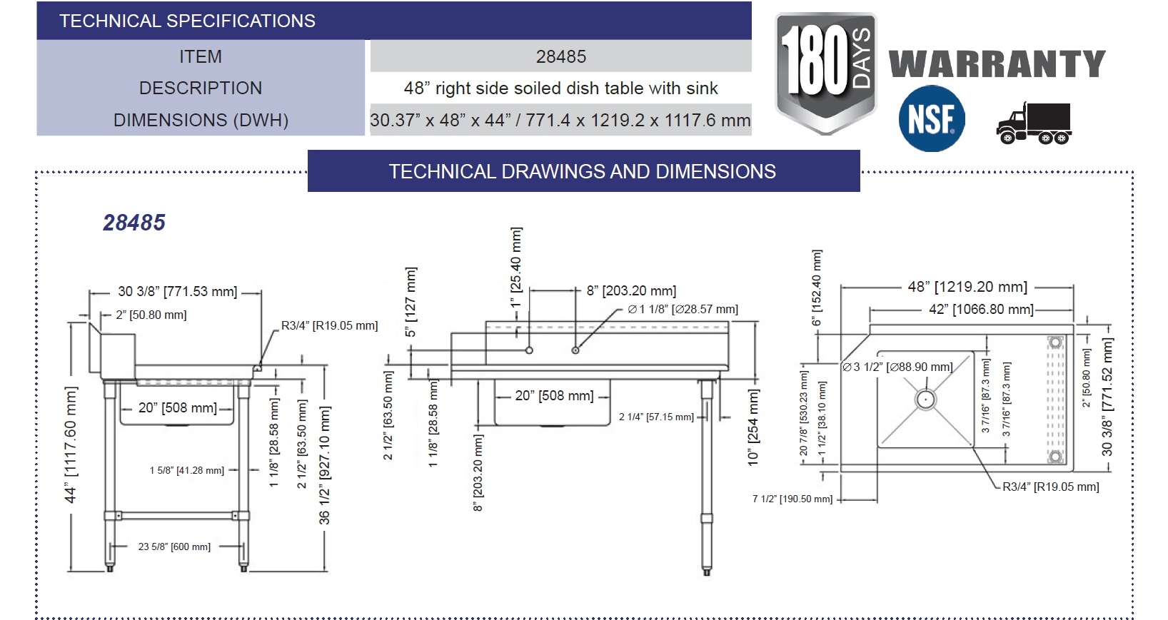 Omcan 28485