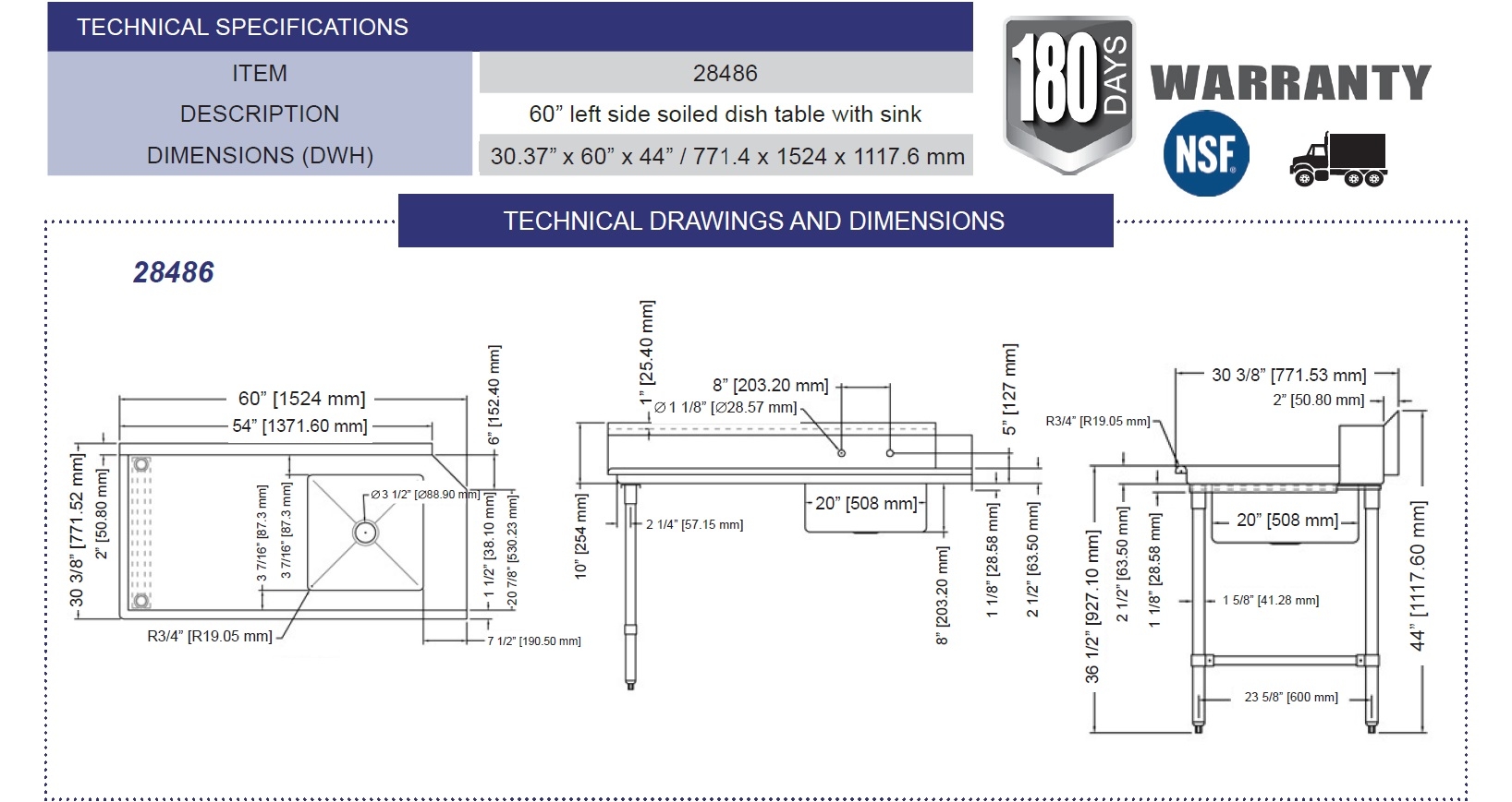 Omcan 28486