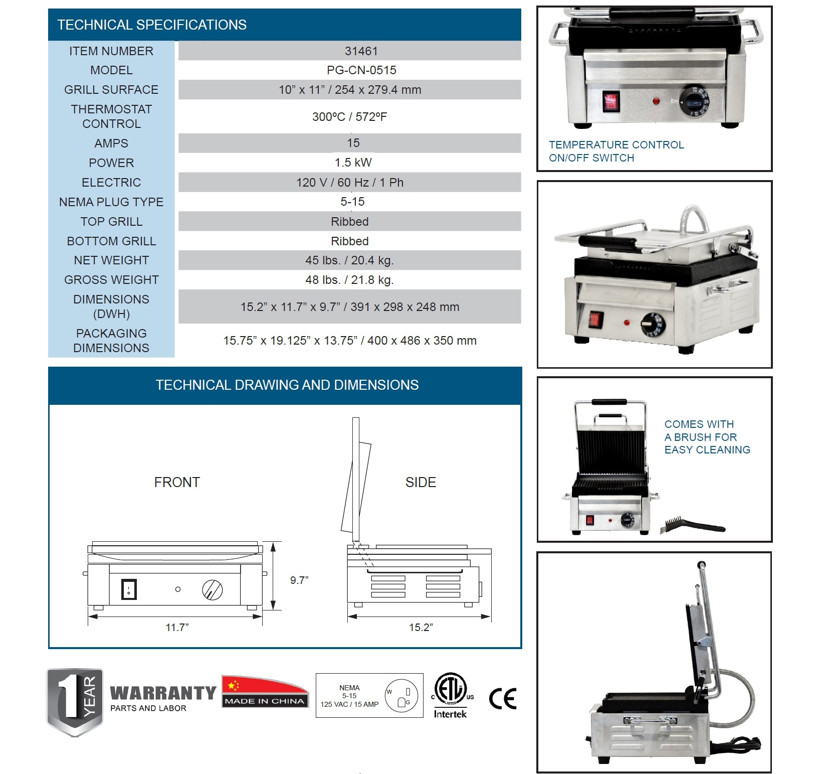 Omcan 31461