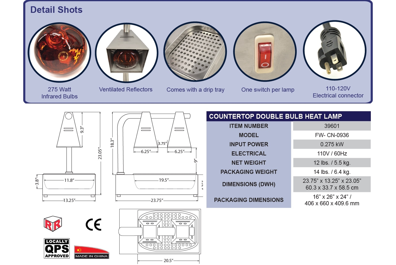 Omcan 39601