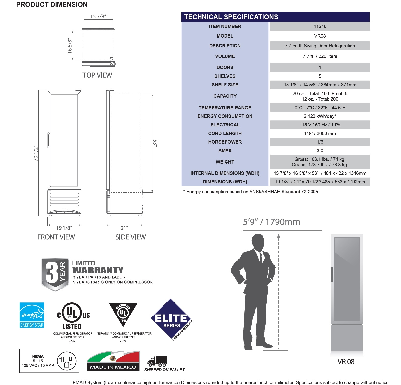 Omcan 41215