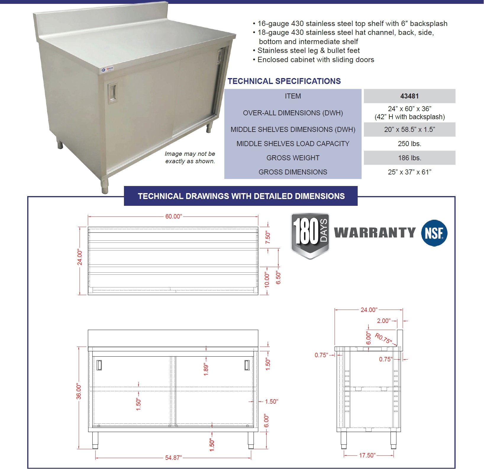 Omcan 43481