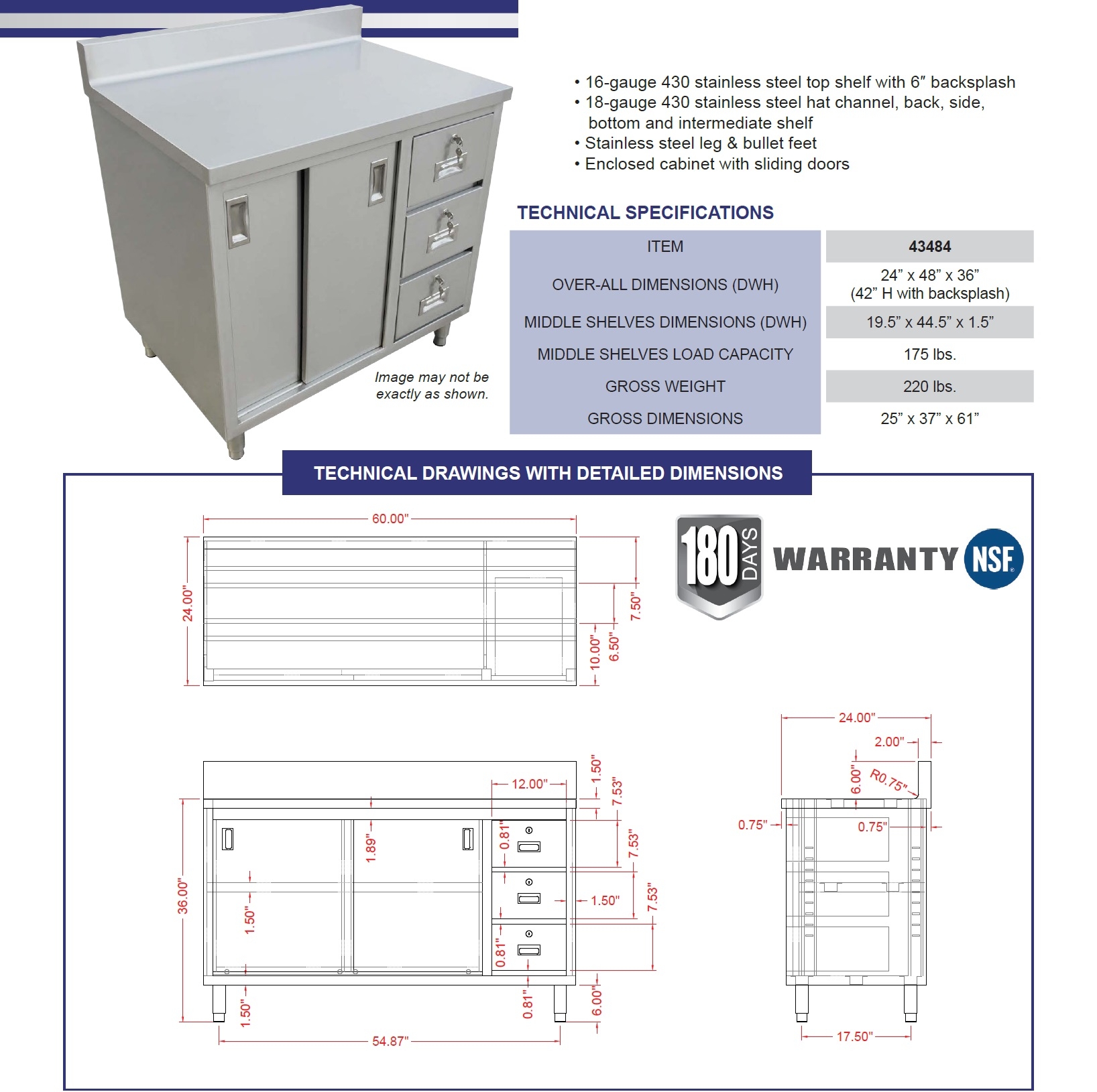 Omcan 43484