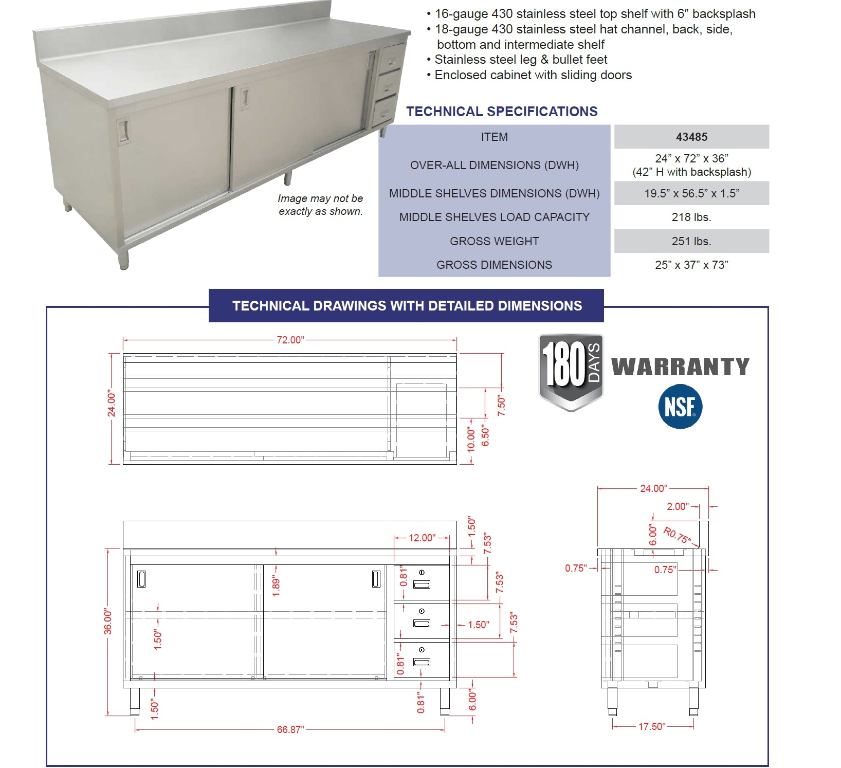 Omcan 43485