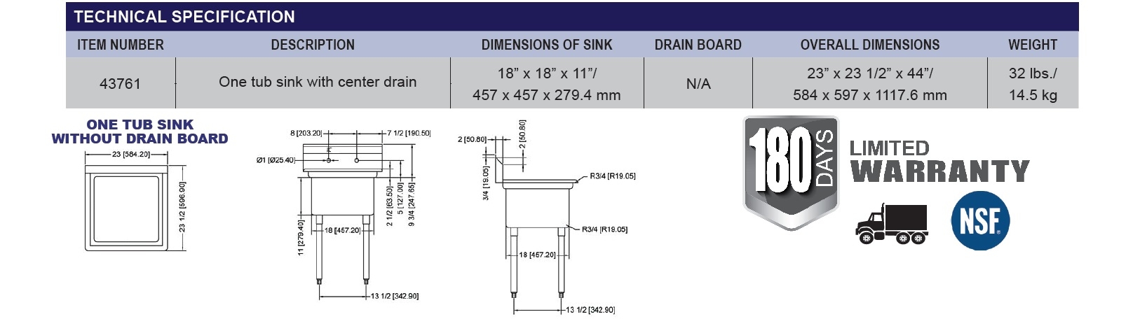Omcan 43761 Omcan 43761