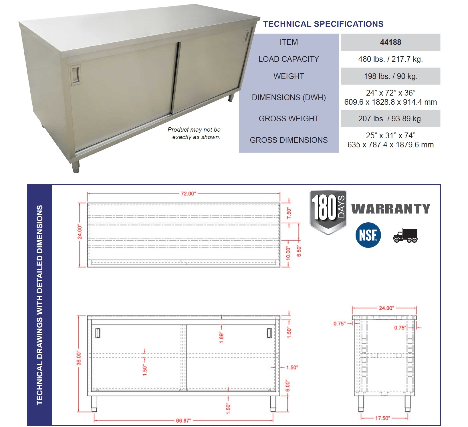 Omcan 44188