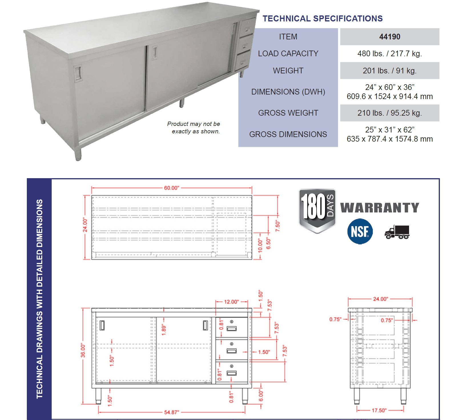 Omcan 44190 Omcan 44190