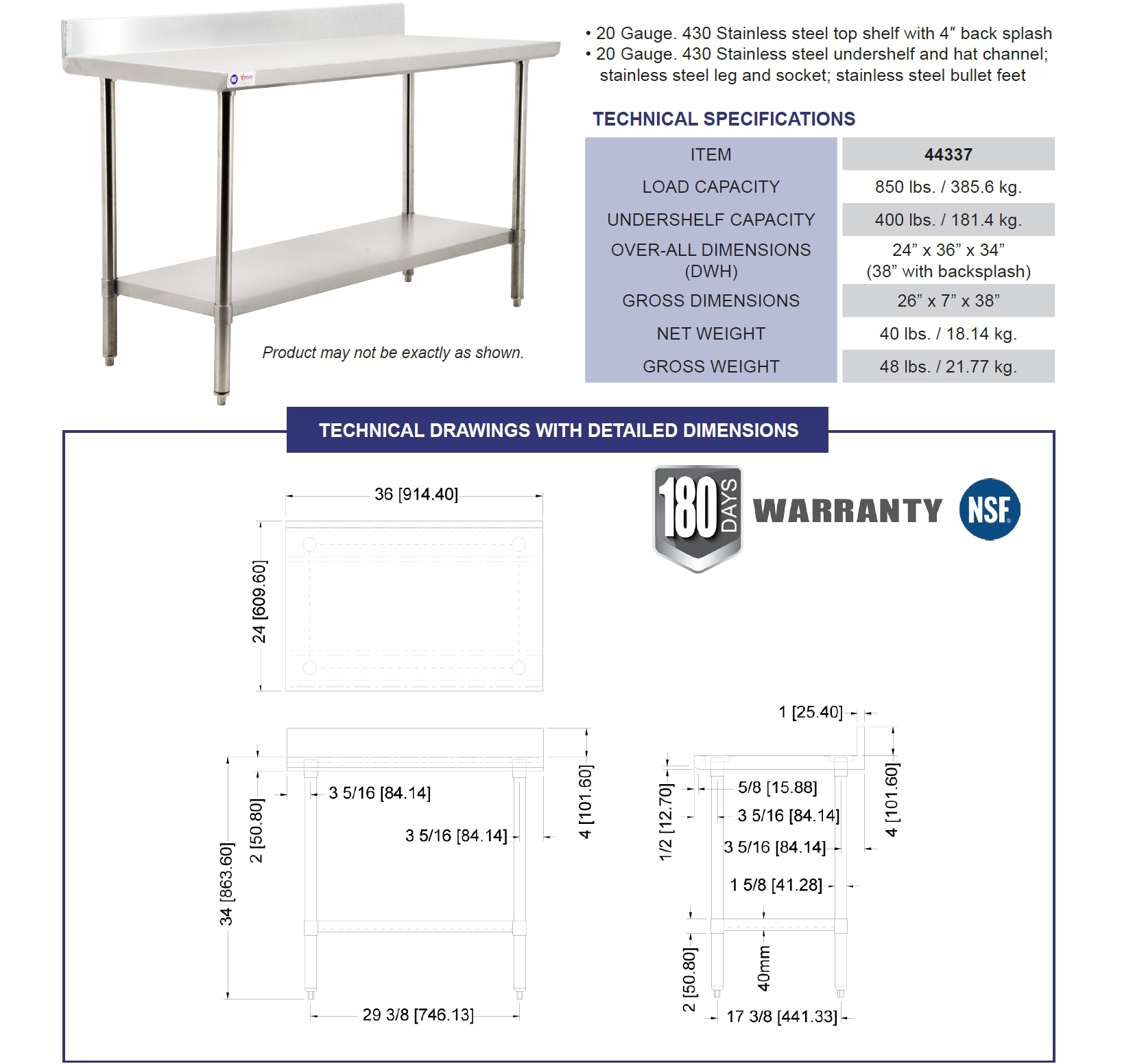 Omcan 44337 Omcan 44337