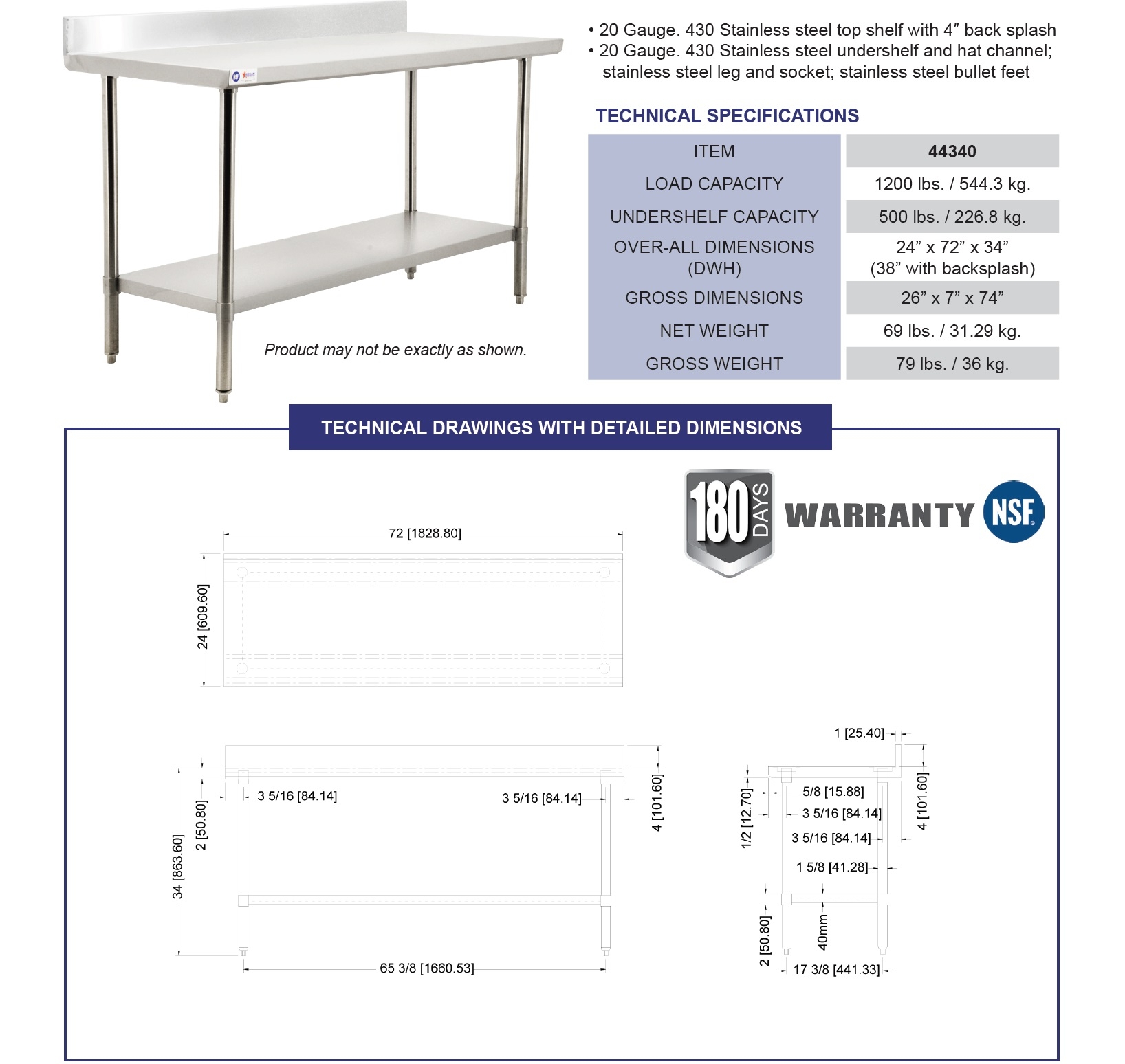 Omcan 44340 Omcan 44340