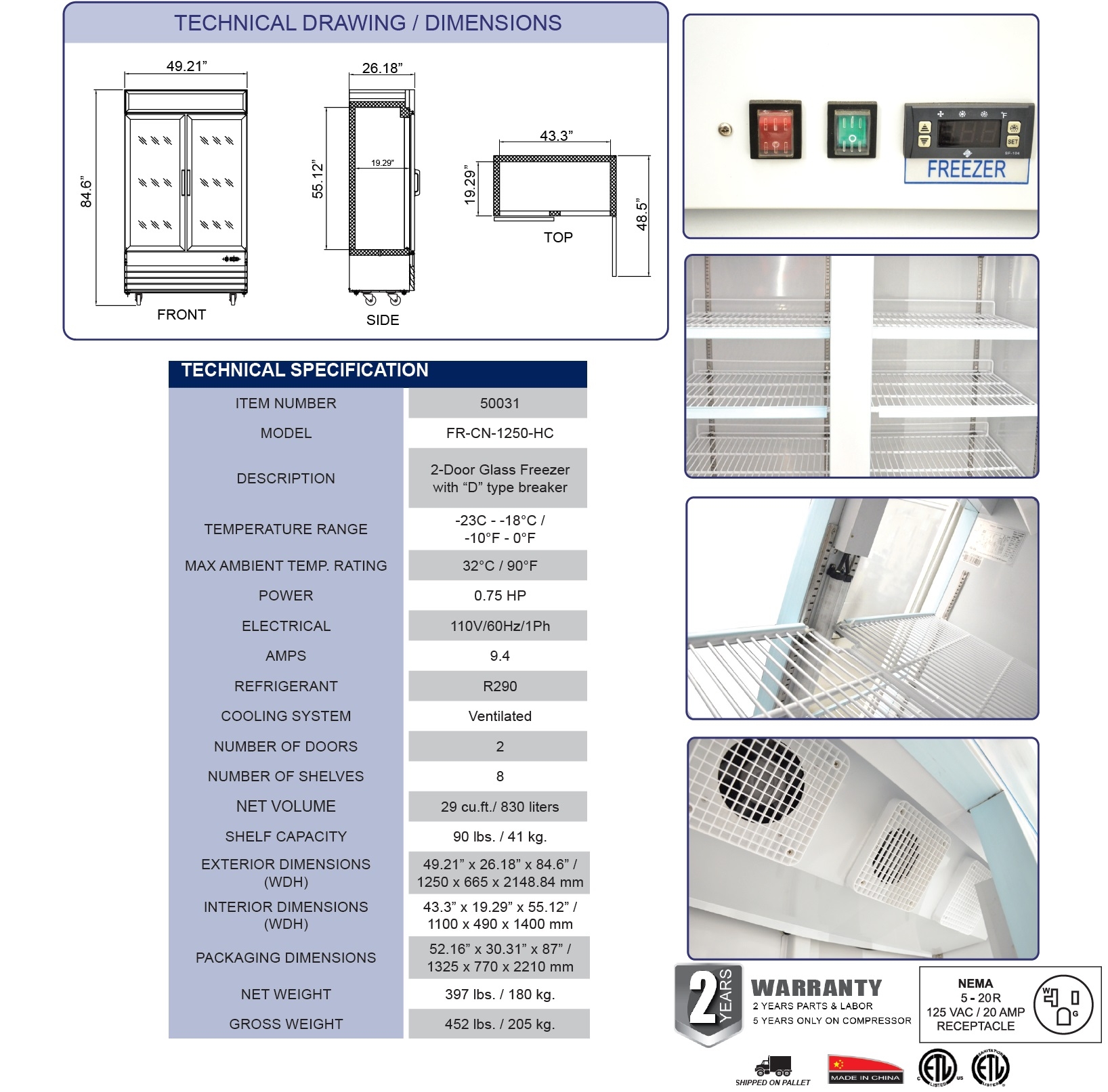 Omcan 50031