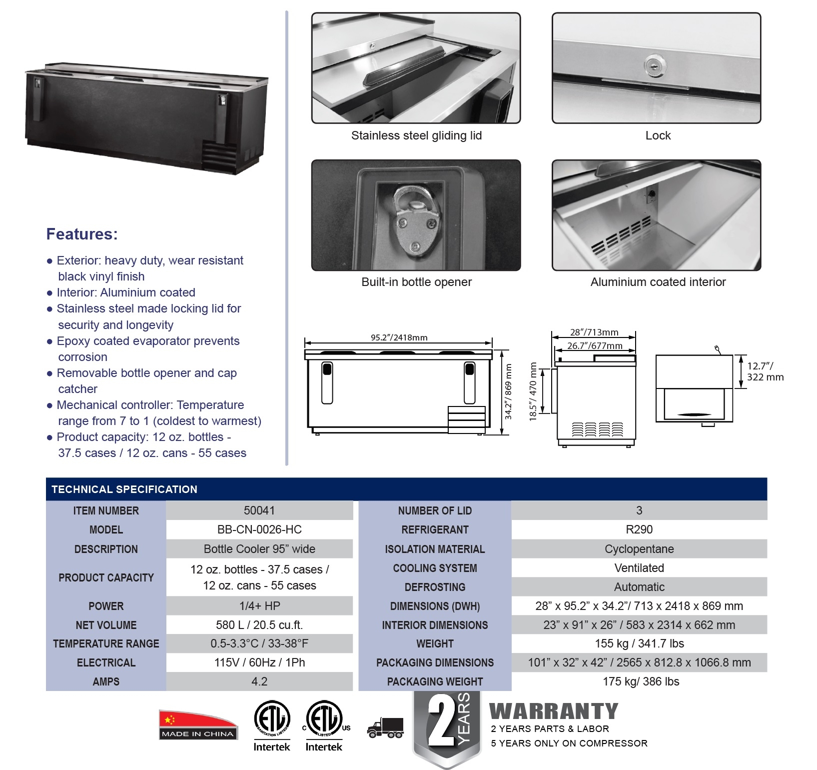 Omcan 50041