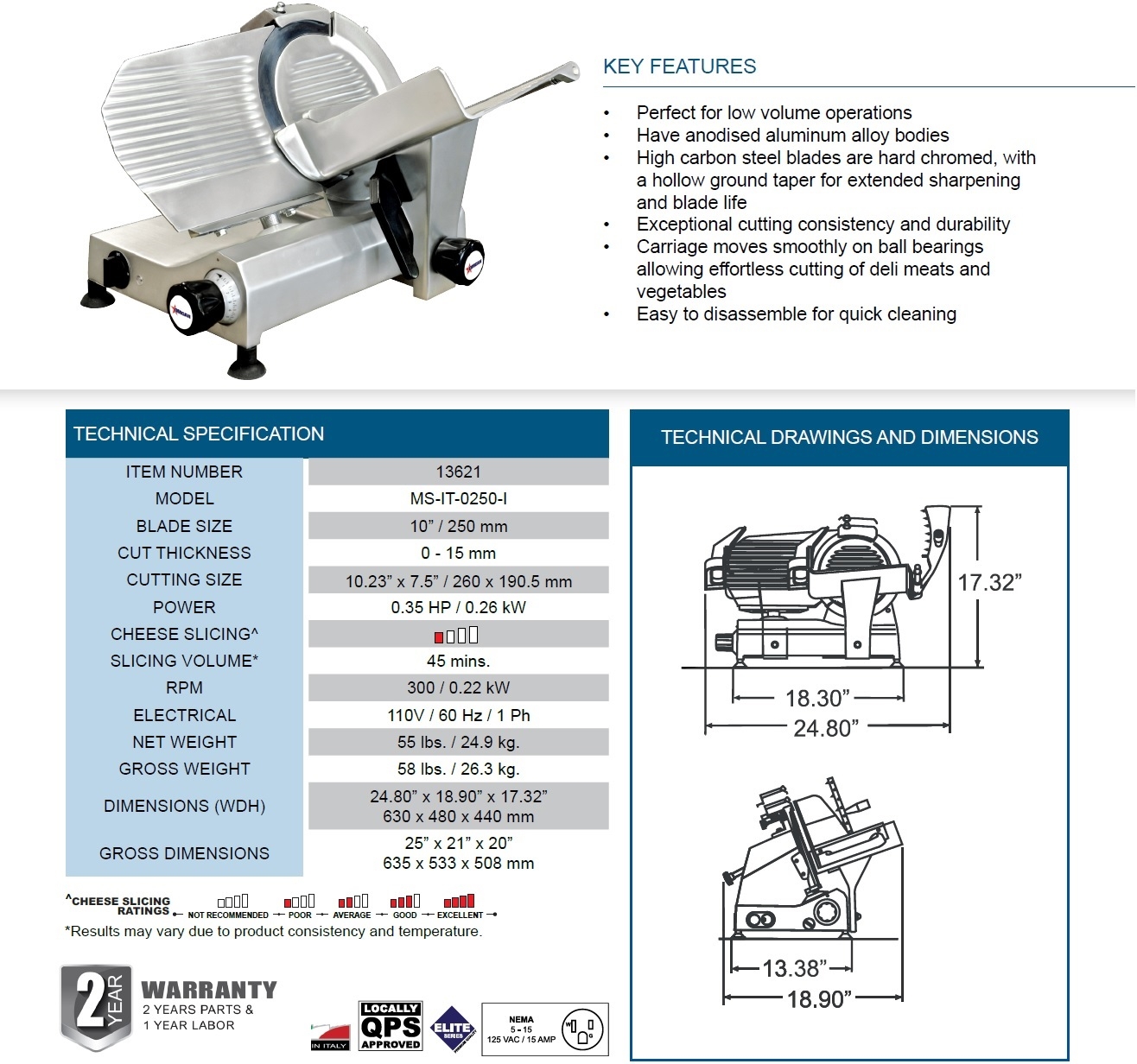 Omcan 13621 Omcan 13621
