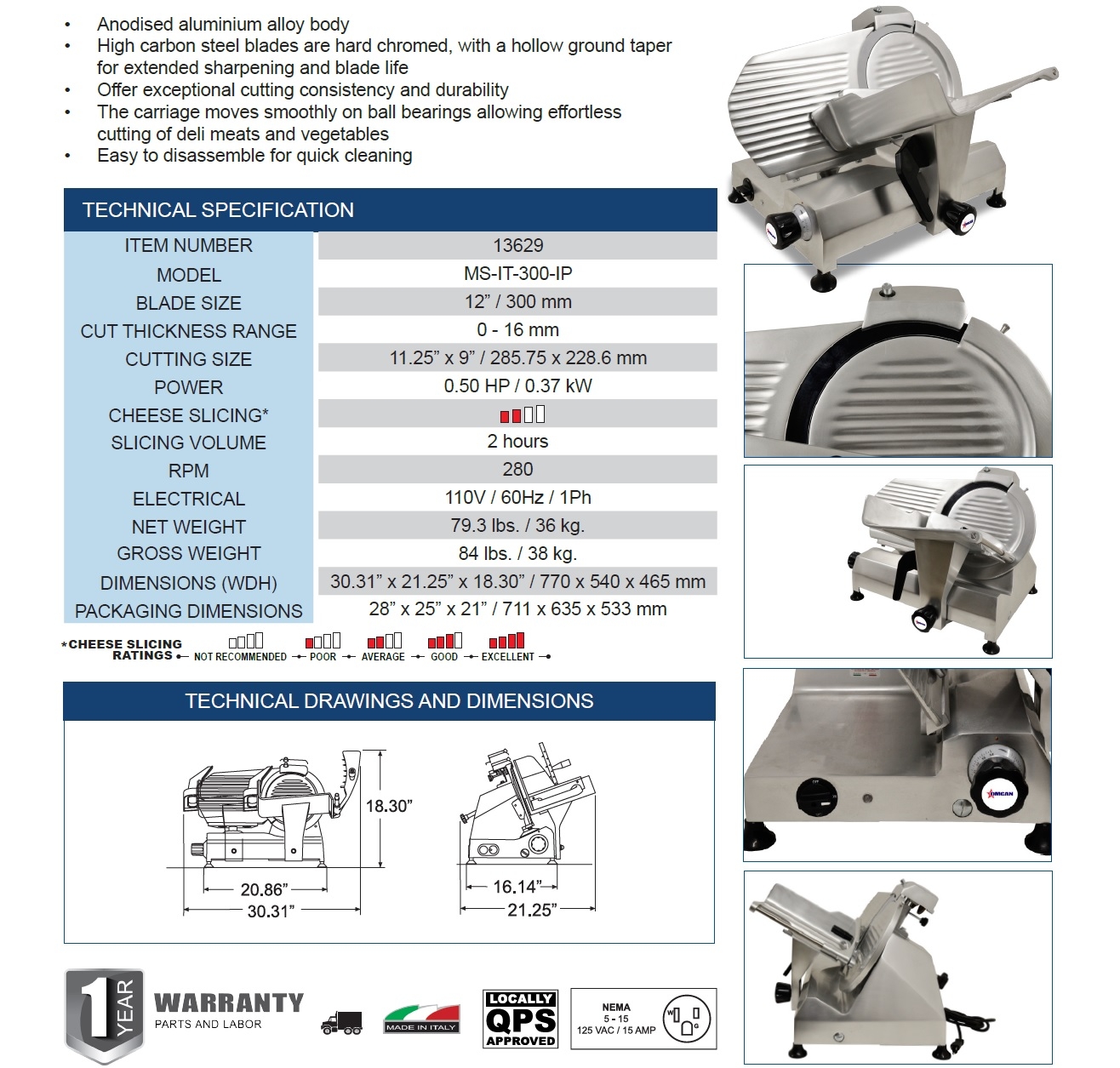 Omcan 13629