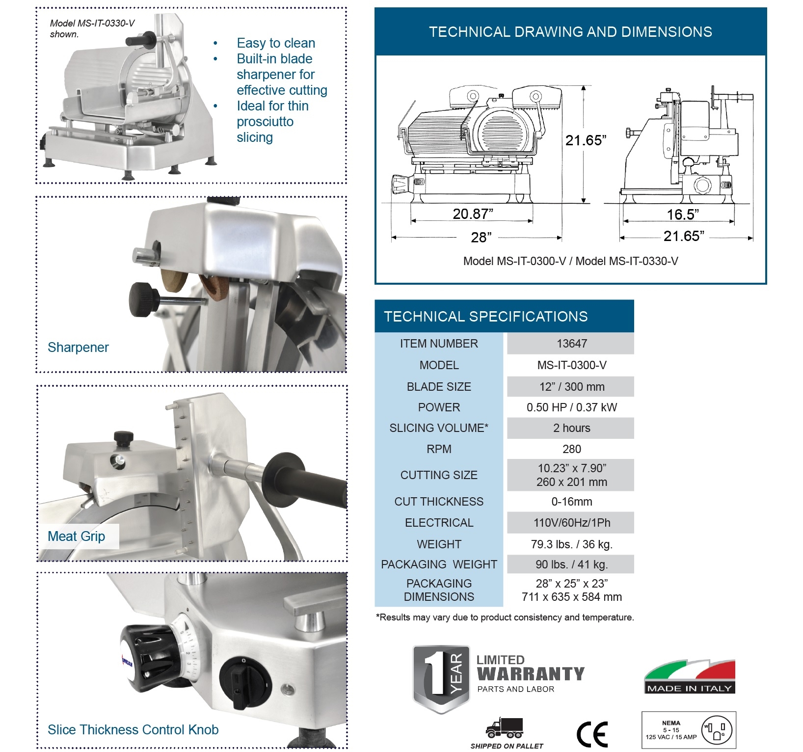 Omcan 13647