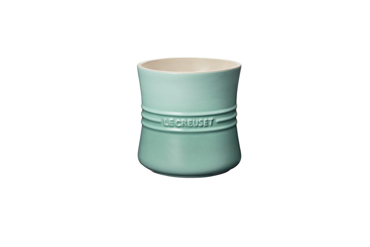 Le Creuset 2 6 L 2 75 Qt Sage Utensil Crock Pg1003 9s