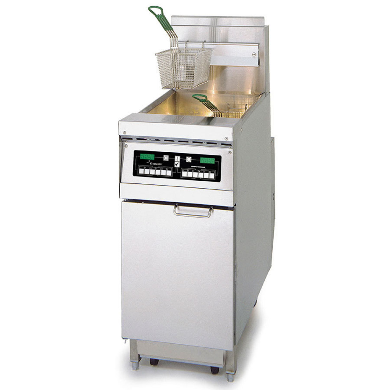 Frymaster -C Gas High Efficiency Fryer 50 lb. with Programmable Computer Controls and Stainless Steel Door - 80,000 BTU