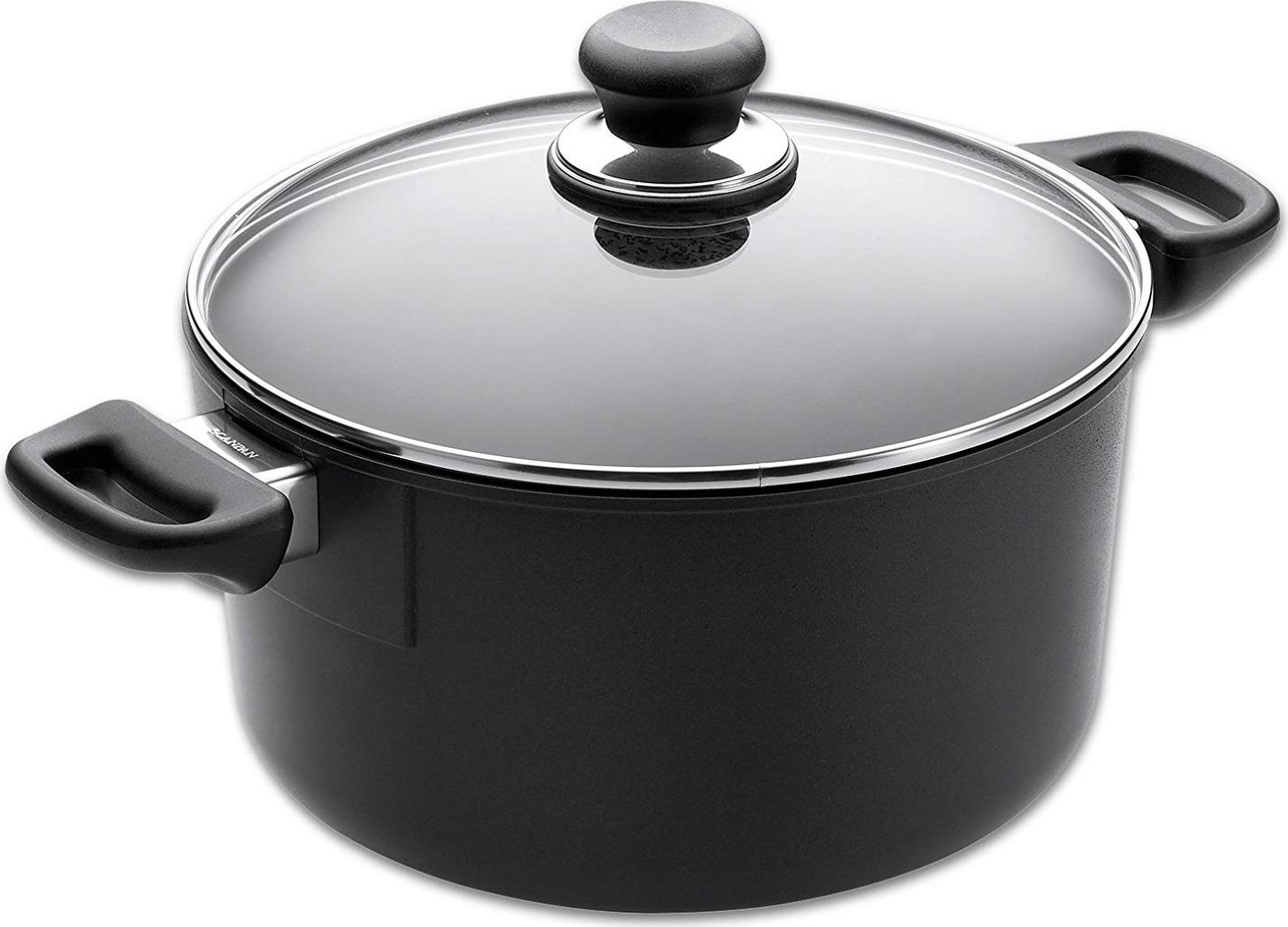 Scanpan - 3.2 L Classic Induction Dutch Oven with Lid- Non-Stick, Cast Aluminum, Made in Denmark