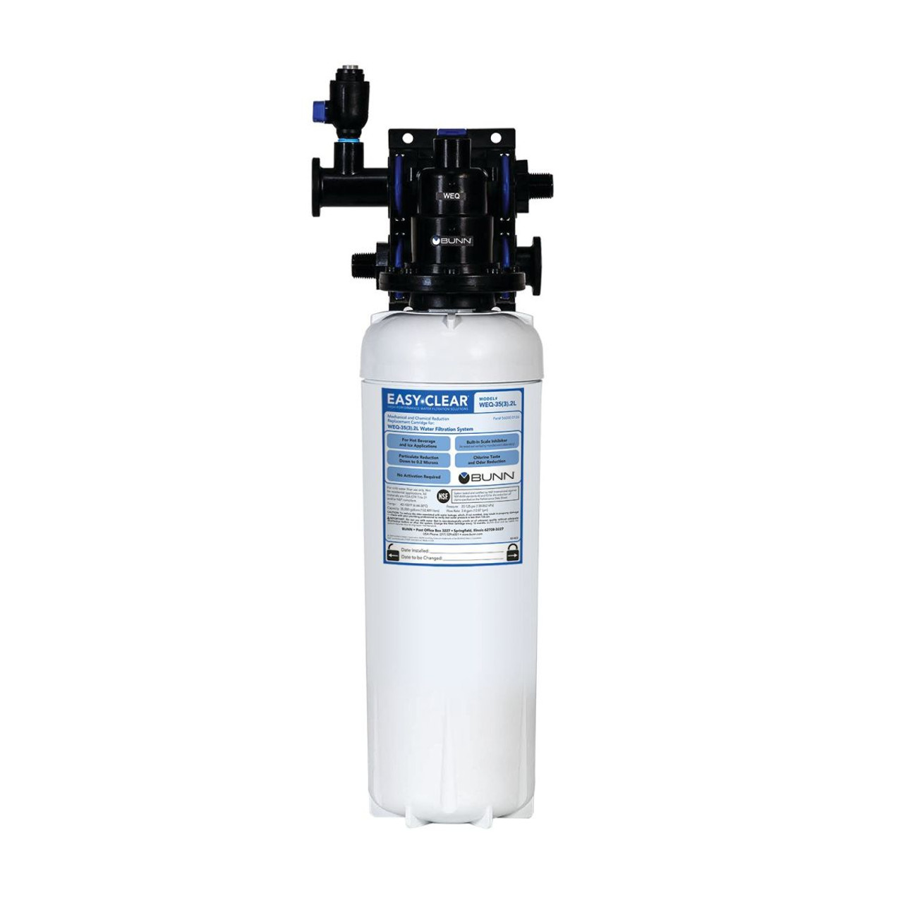 BUNN - WEQ-35(3).2L High Performance Water Filtration System - 56000.0034