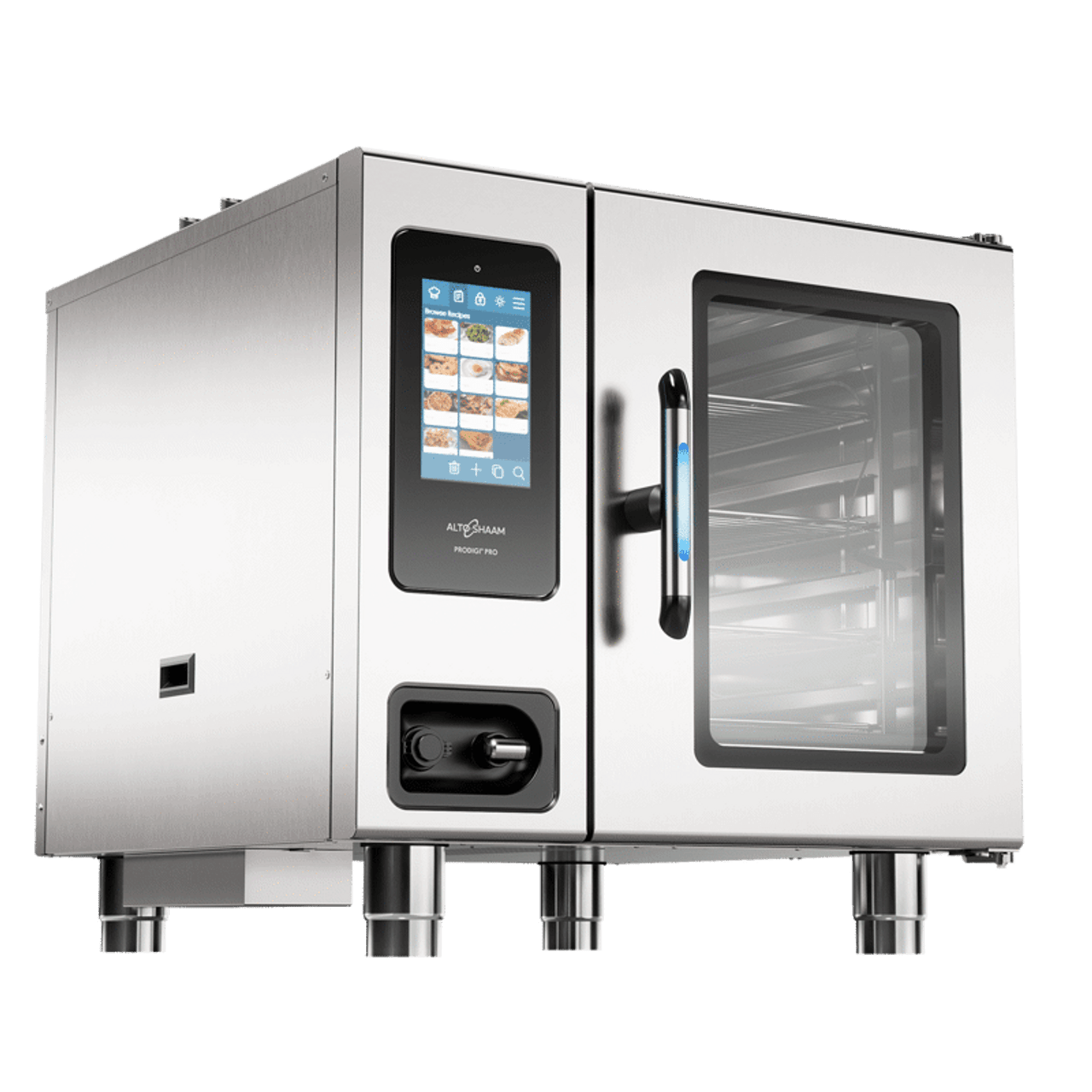 Alto-Shaam 6-10 Pro Prodigi Liquid Propane Boiler-Free 7 Pan Combi Oven / Steamer - 208-240V, 3 Phase
