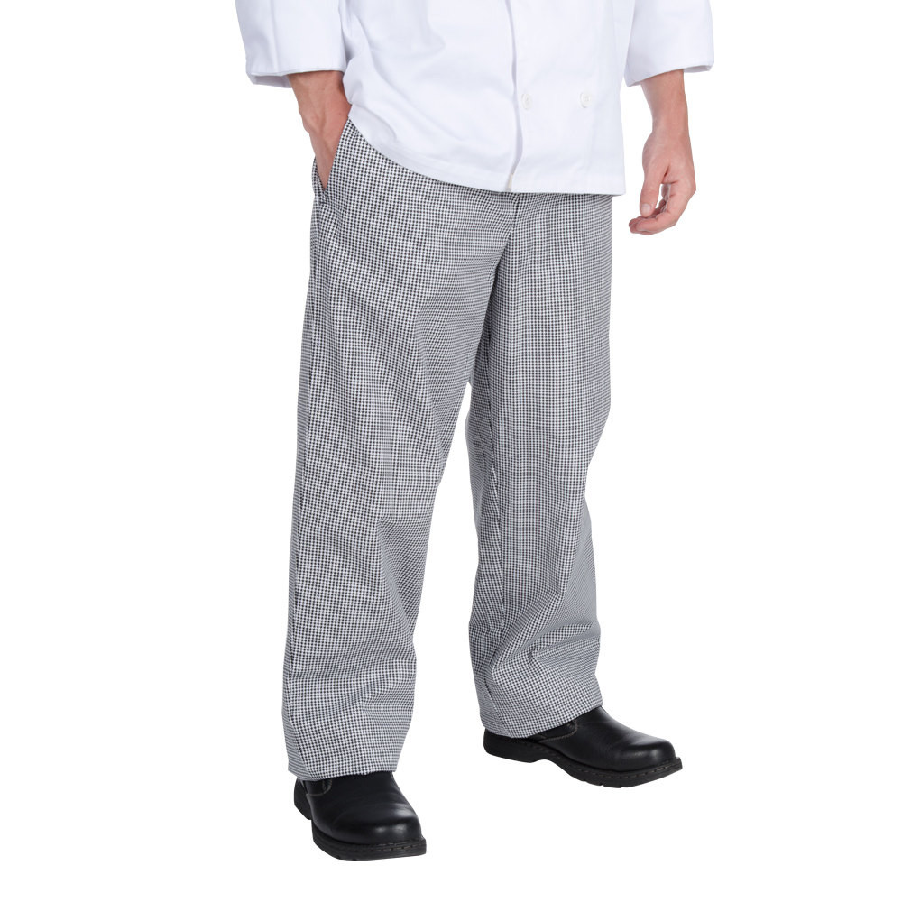 Chef Revival Extra Small Houndstooth Baggy Cook Pants 30075