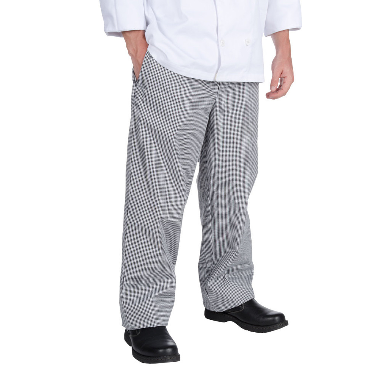 Chef Revival - Small Houndstooth Baggy Cook Pants - 30070