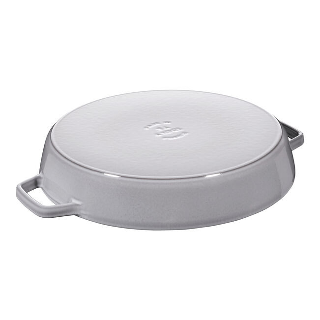 Staub 13" (34cm) Grey Paella Pan - Thumbnail 2