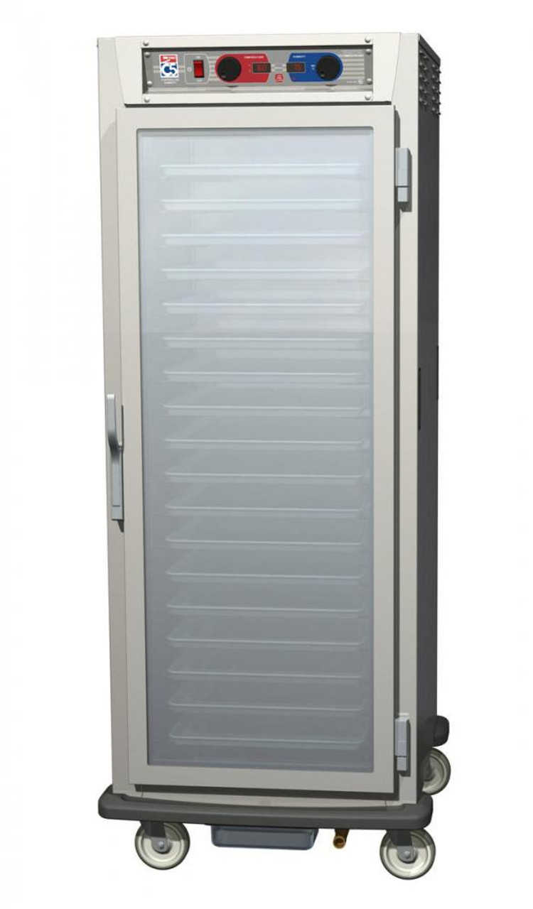 Metro - C5 9 Series Pass-Through Heated Holding and Proofing Cabinet - Solid / Clear Doors - C599-SFC-UPFS