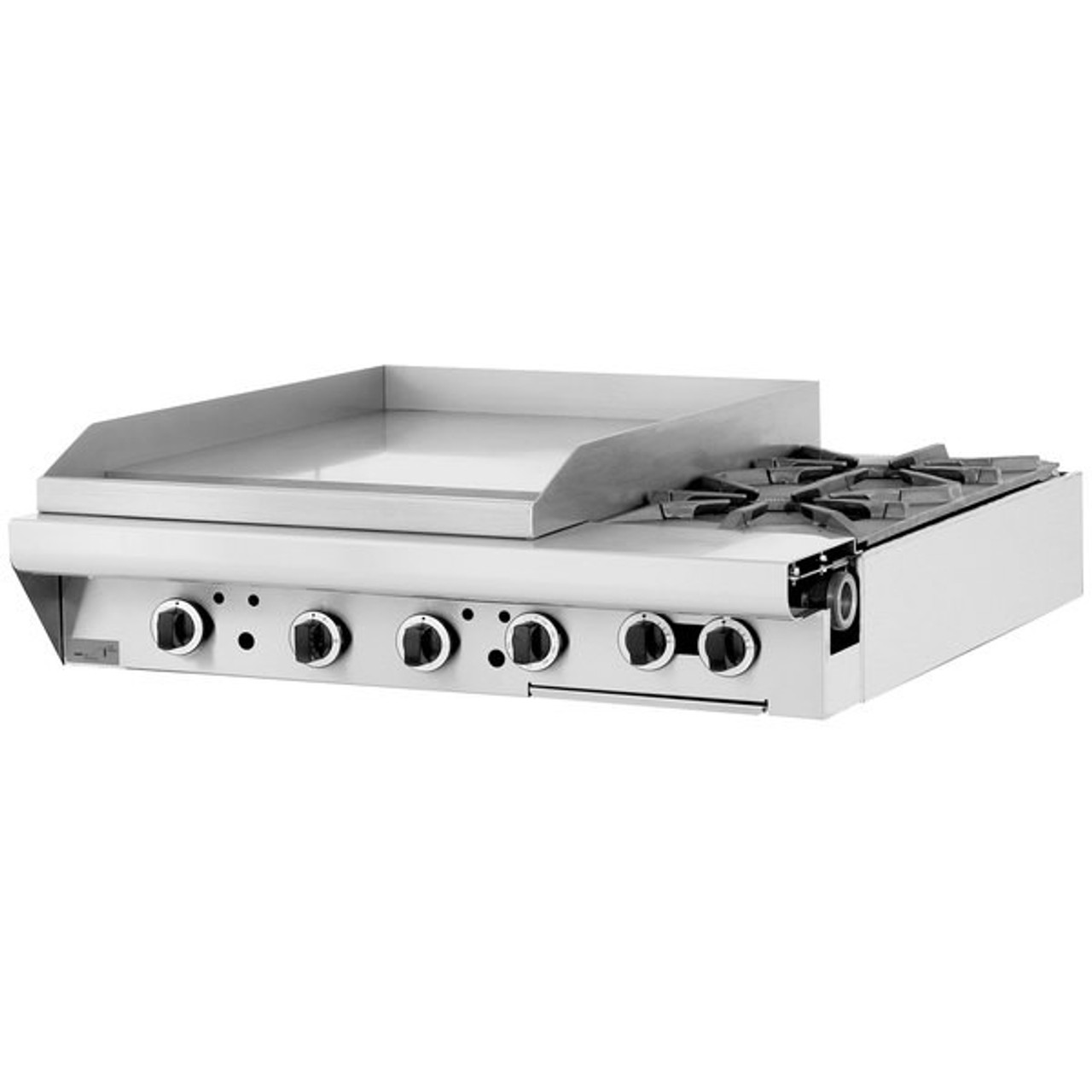 Garland - Master Sentry Series 34" Liquid Propane Modular Top Range w/ 2 Open Burners & 17" Griddle - MST42T-E