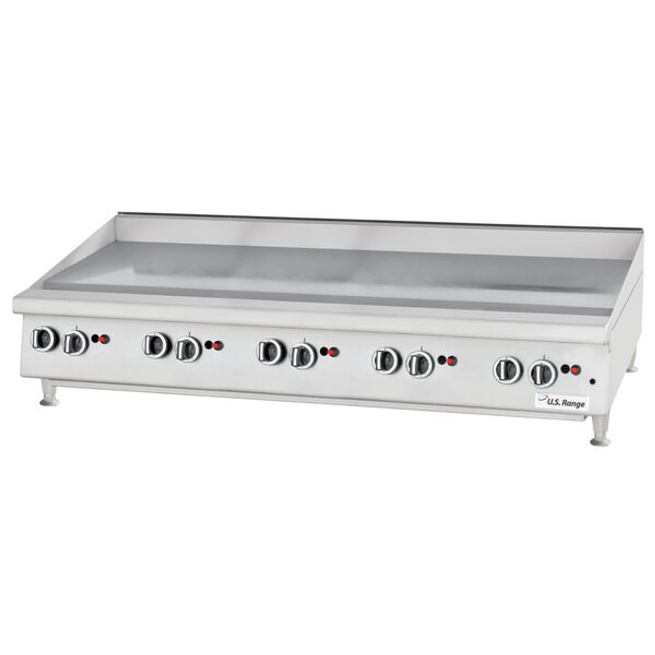 Garland - HD Counter 72" Liquid Propane Griddle w/ Manual Controls - UTGG72-G72M