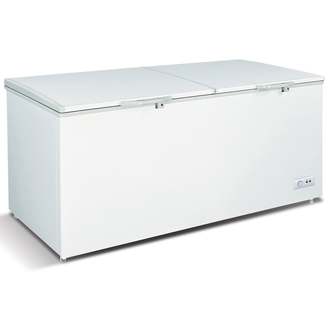 Omcan - 76" Chest Freezer w/ Flat Solid Top - 46505