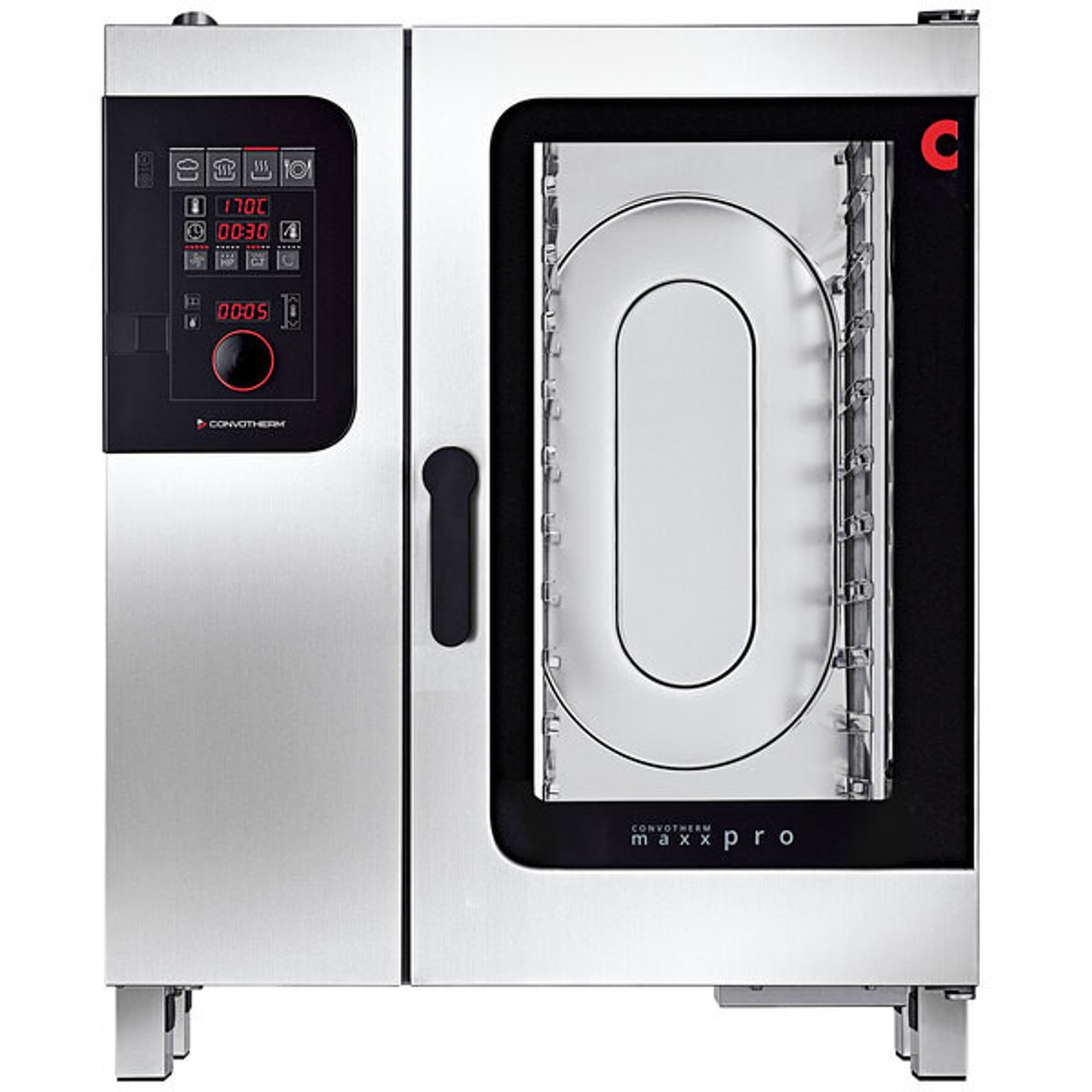 Convotherm - Maxx Pro 10.10 Half Size Electric Boilerless Combi Oven w/ easyDial Controls & Injection/Spritzer Steam Generation 240V - C4ED10.10ES