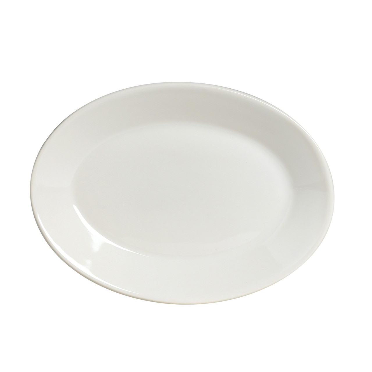 Anfora - 10 5/8 X 7 3/4 White American Basics Platters (24 Per Case) - A100P140