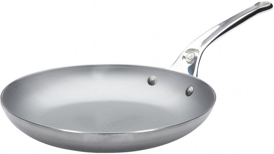 de Buyer - 24cm Mineral B Pro Carbon Steel Omelette Pan