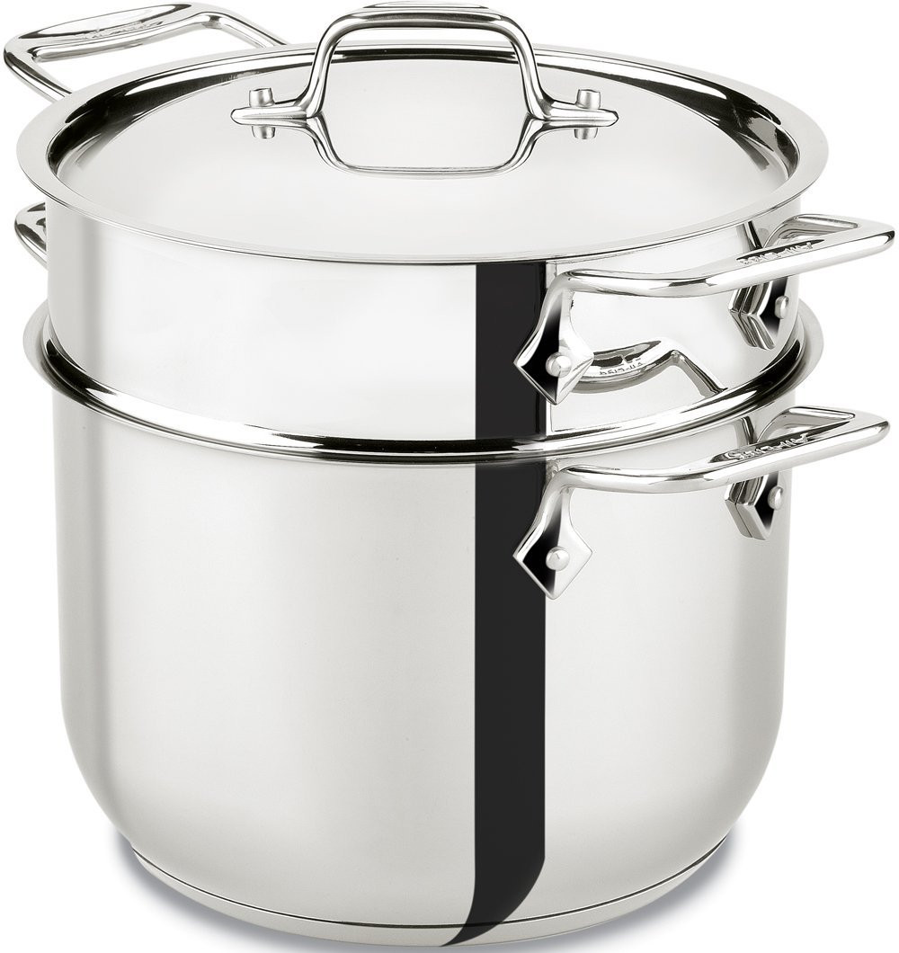 All-Clad 6 Qt Pasta Pot with Insert - Thumbnail 2
