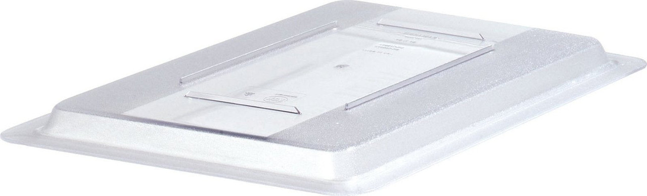Omcan - 18" x 26" Clear Polypropylene Food Storage Container Lid