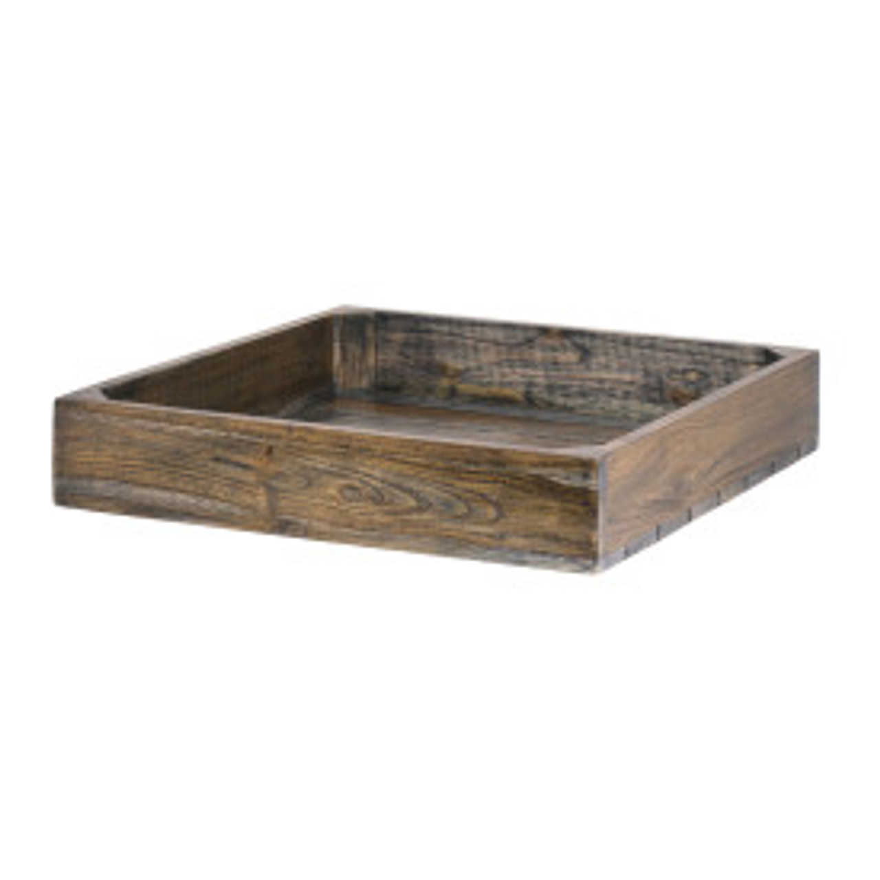 D.W. Haber - Fusion 14" x 14" Ash Grey Flat Basket - DWFBWDBASK2SAG