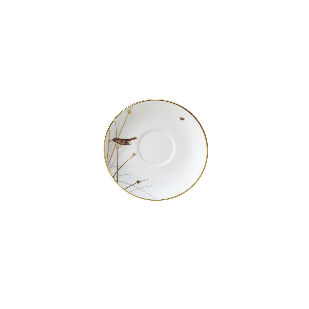 William Edwards - 4 3/4 In Reed Espresso Saucer (12 Per Case) - 82108AND0146