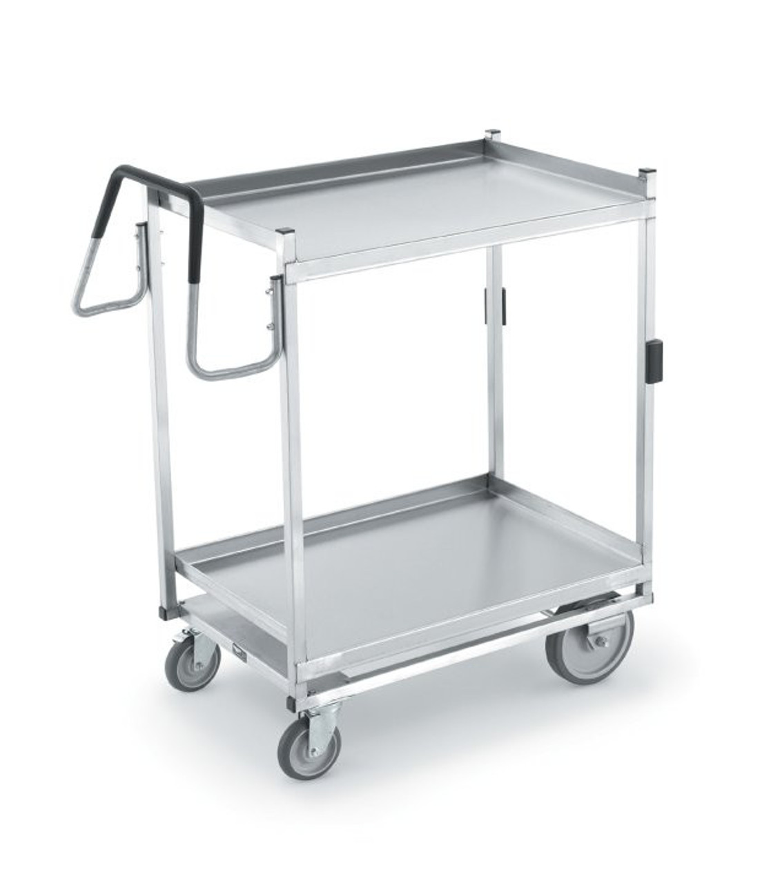 Vollrath - Two Shelf Stainless Steel Ergonomic Utility Cart w/ 900 lb Capacity - 97207