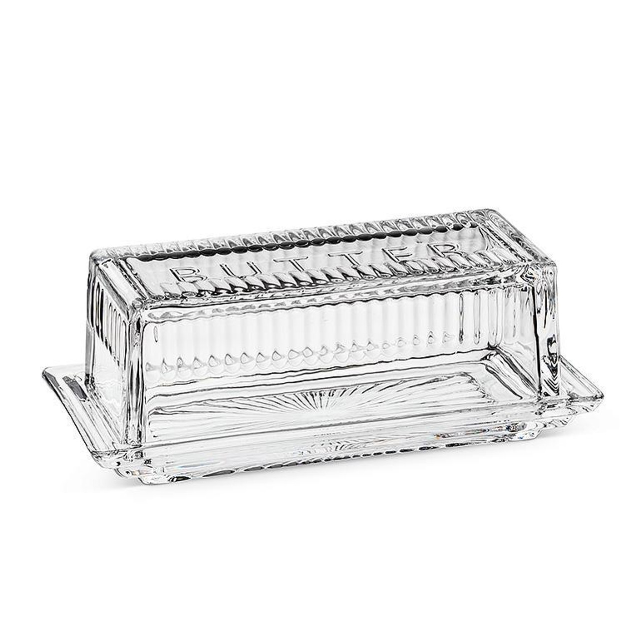 Abbott - Quarter Pound Glass Covered Butter Dish