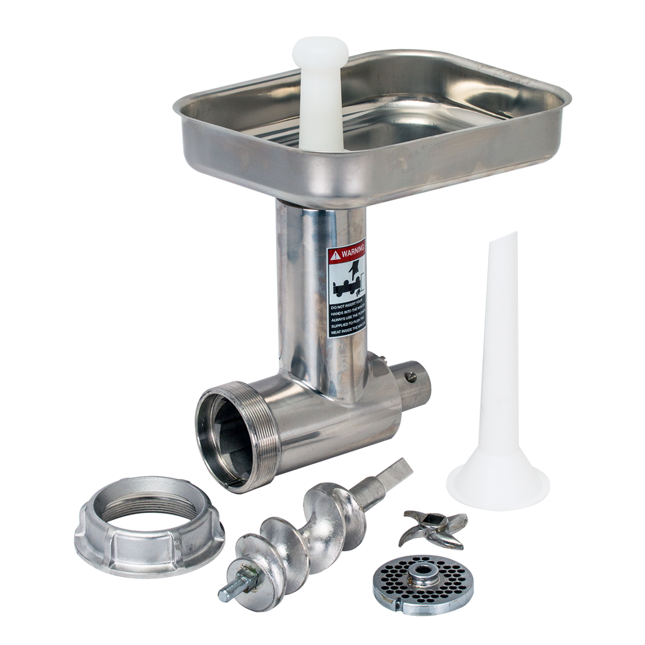 Globe - Meat Grinder Assembly for #12 Hub - XMCA-SS