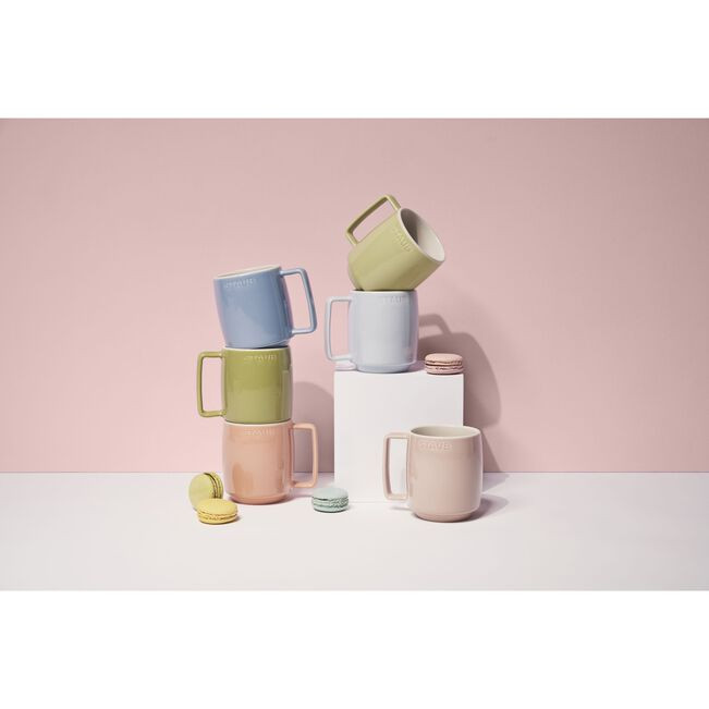 Staub Ceramique Service de tasses macaron 350 ml / 6-pces, Mélange de couleurs - Thumbnail 2