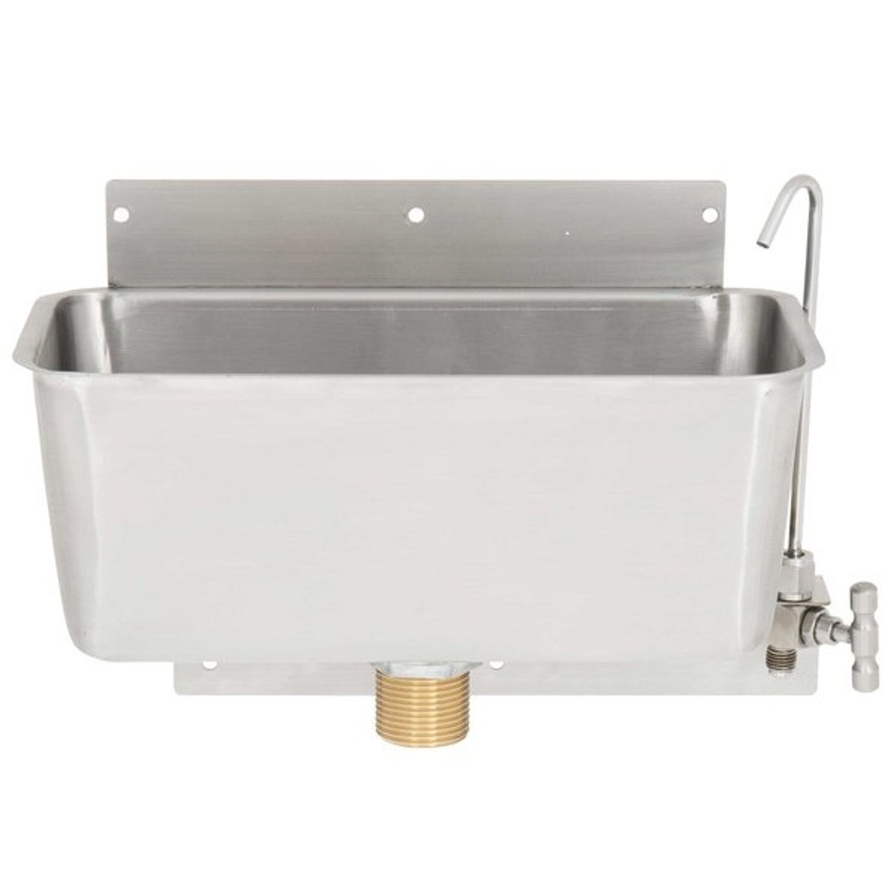 Omcan - 11" Ice Cream Dipper Well w/ Faucet - 48176