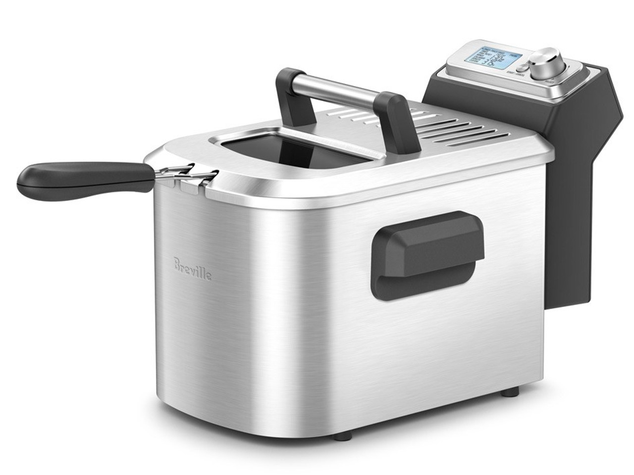 Breville - The Smart Fryer 4 Quart Deep Fryer - BDF500BSS1BCA1