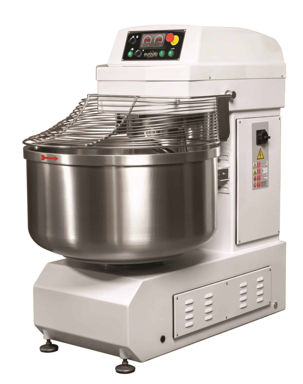 Eurodib - MSP80 JET/T 80 Kg Spiral Mixer w/ Fixed Bowl - MCSMSP80JETTS