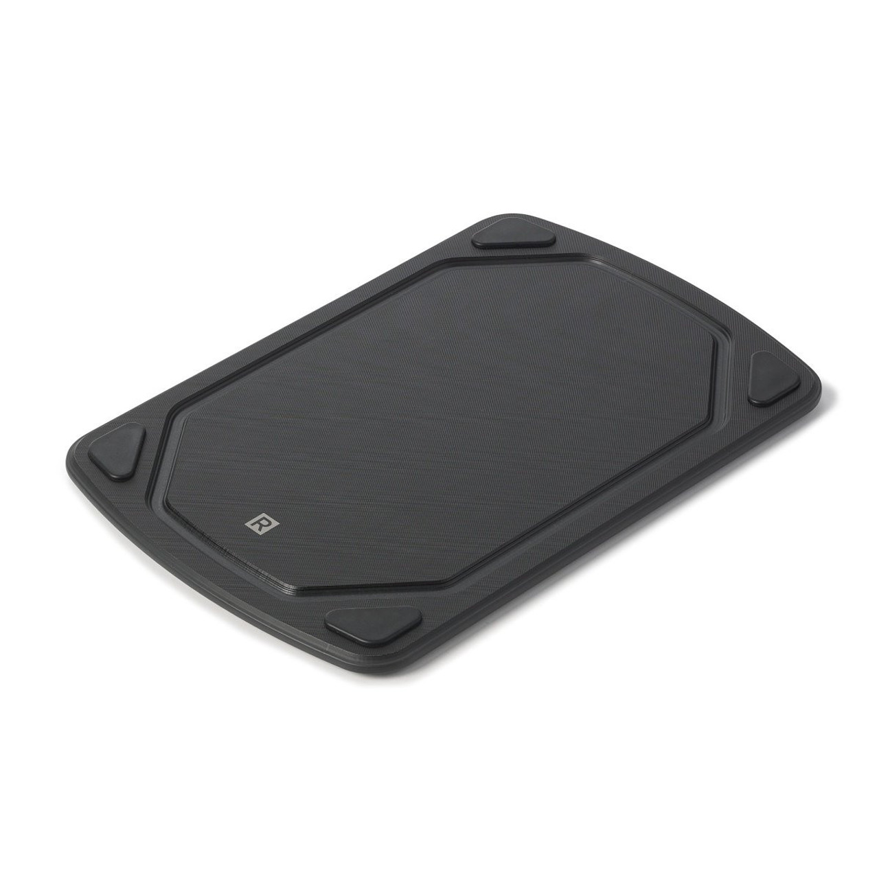 Ricardo - 12" x 8" Black Polypropylene Cutting Board - 064215004