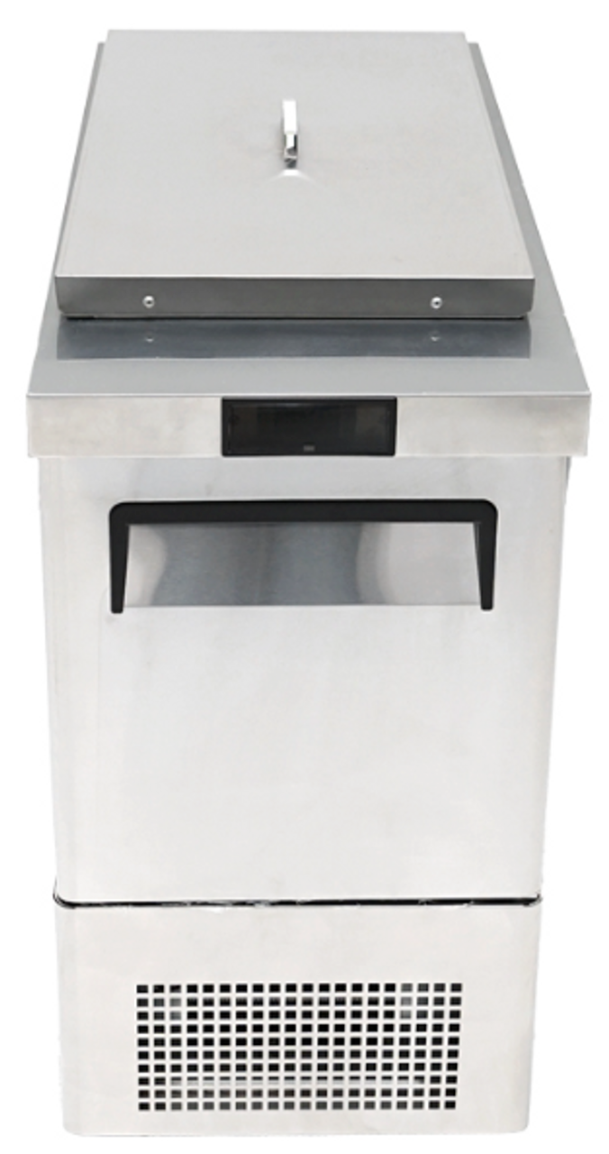 Atosa - 17" Slim Sandwich Prep Table - MSF17GR-NTCV
