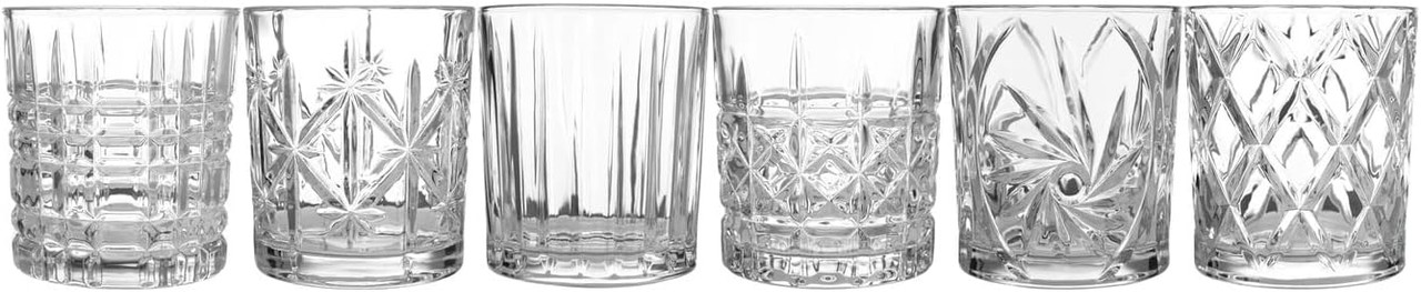 Maxwell & Williams - 10.5 OZ Mixologist Double Old Fashion Glass Set of 6
