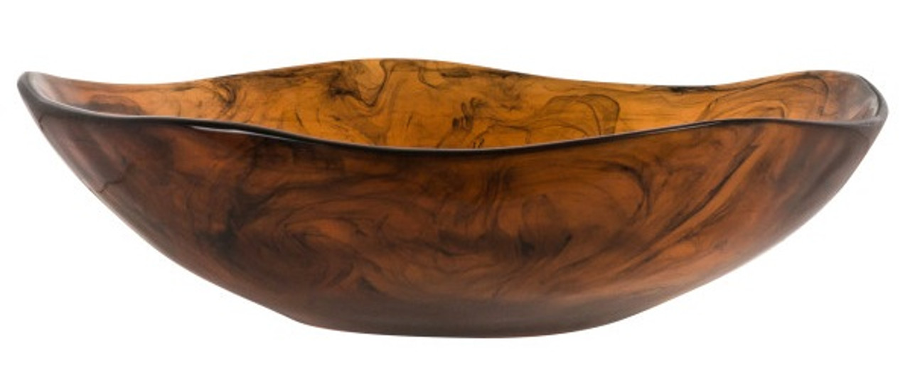 Kenny Mack - 3.6 Qt Tortoise Wave Round Bowl - KMK2718TOR