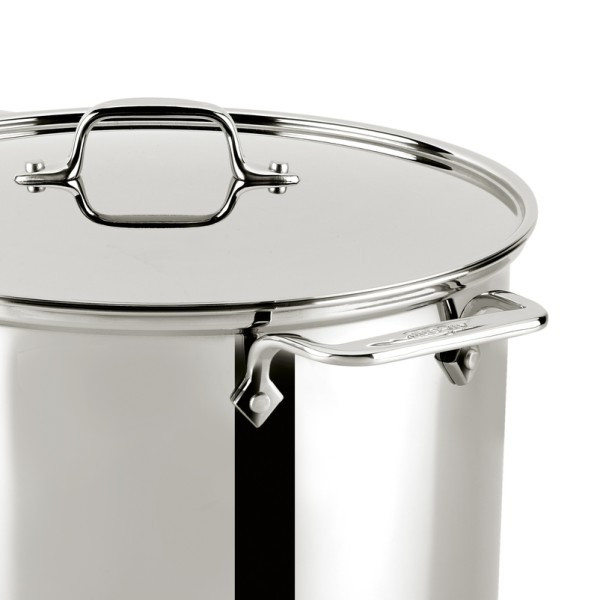 All-Clad Stainless Steel Stockpot & Lid - Thumbnail 2